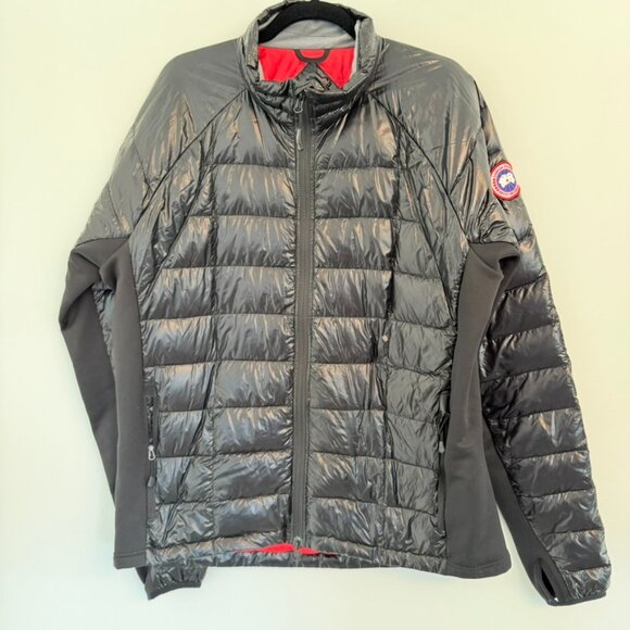 Canada Goose Hybrid Lite Down Jacket (Black/Red) – Size 2XL - Picture 1 of 14